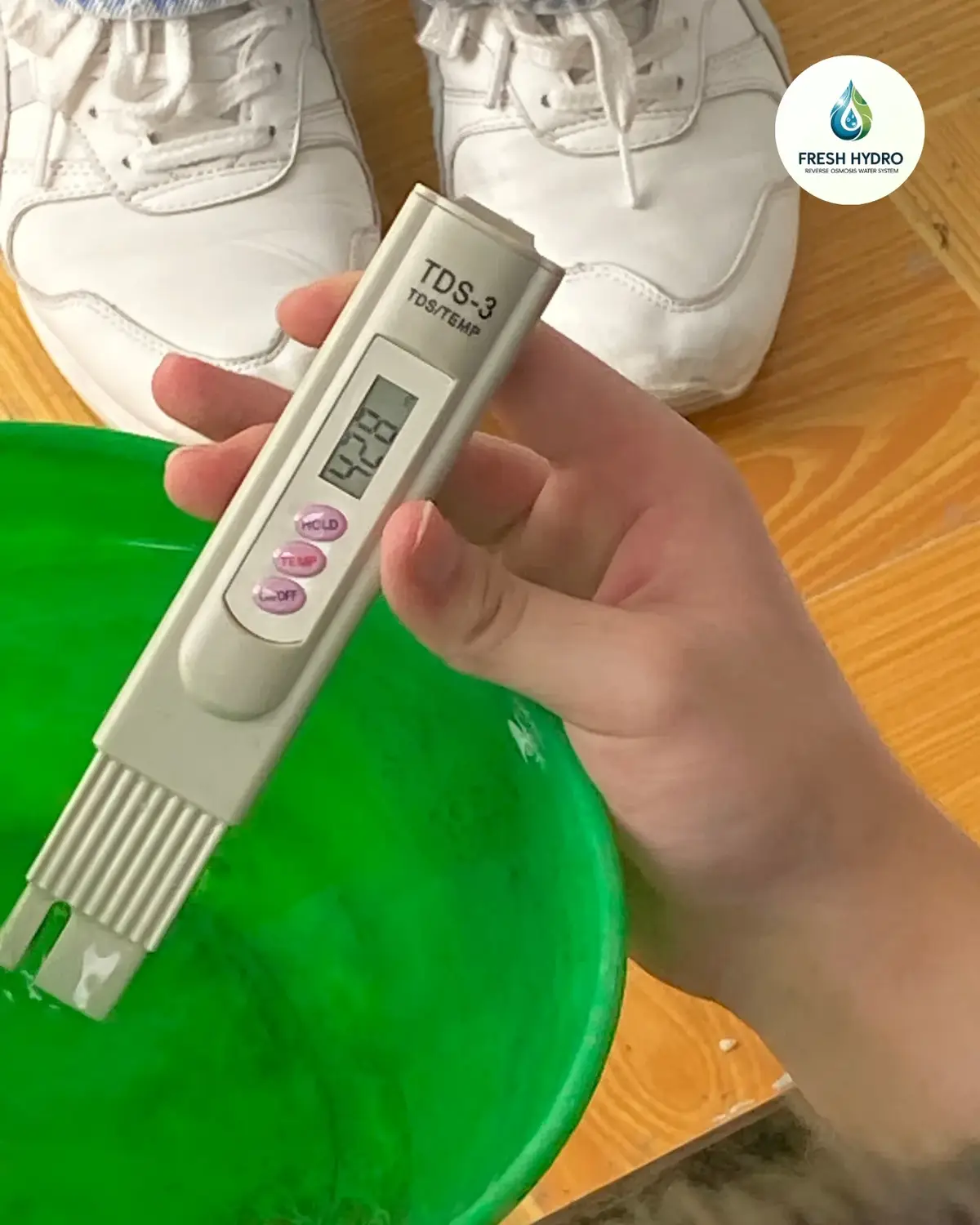 Hình ảnh hành trình Fresh Hydro bước 1