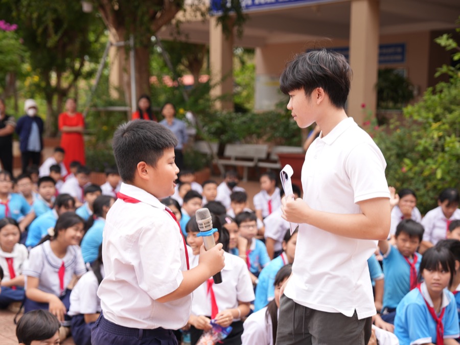 Hoạt động tuyên truyền nước sạch