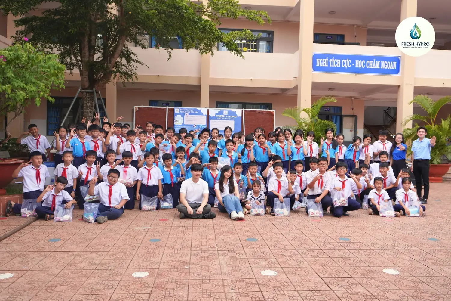Hình ảnh hành trình Fresh Hydro bước 4